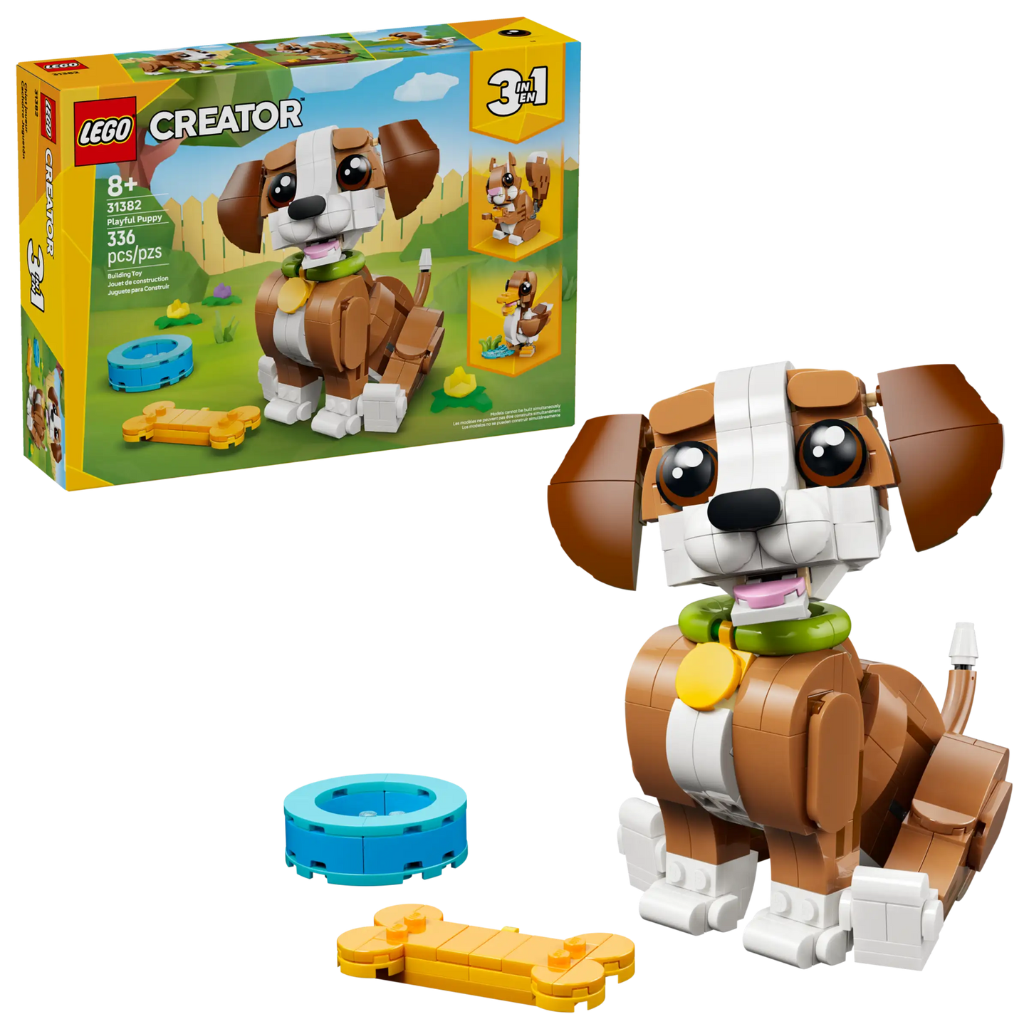 Creator: Cute Animals - Playful Puppy Dog Building Set
