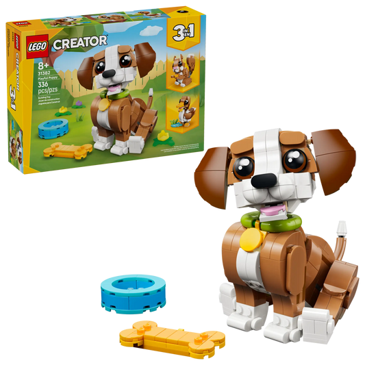 Creator: Cute Animals - Playful Puppy Dog Building Set