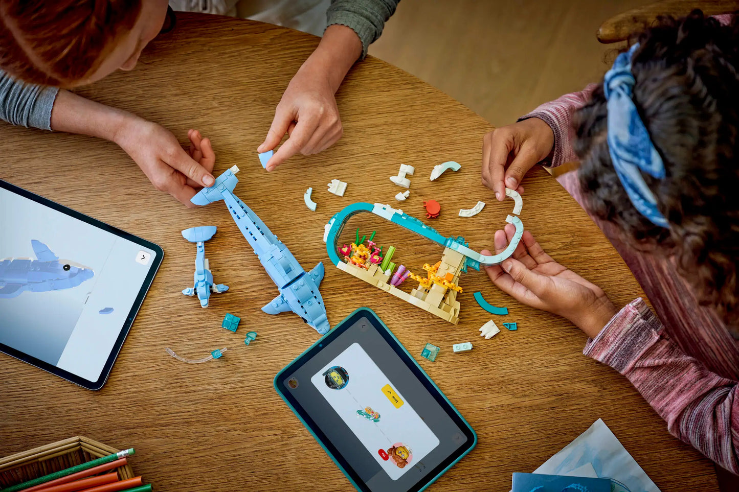 Creator: Sea Animals - Beautiful Dolphins Building Set