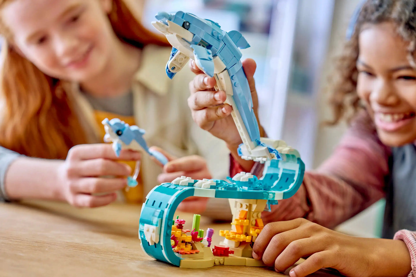 Creator: Sea Animals - Beautiful Dolphins Building Set