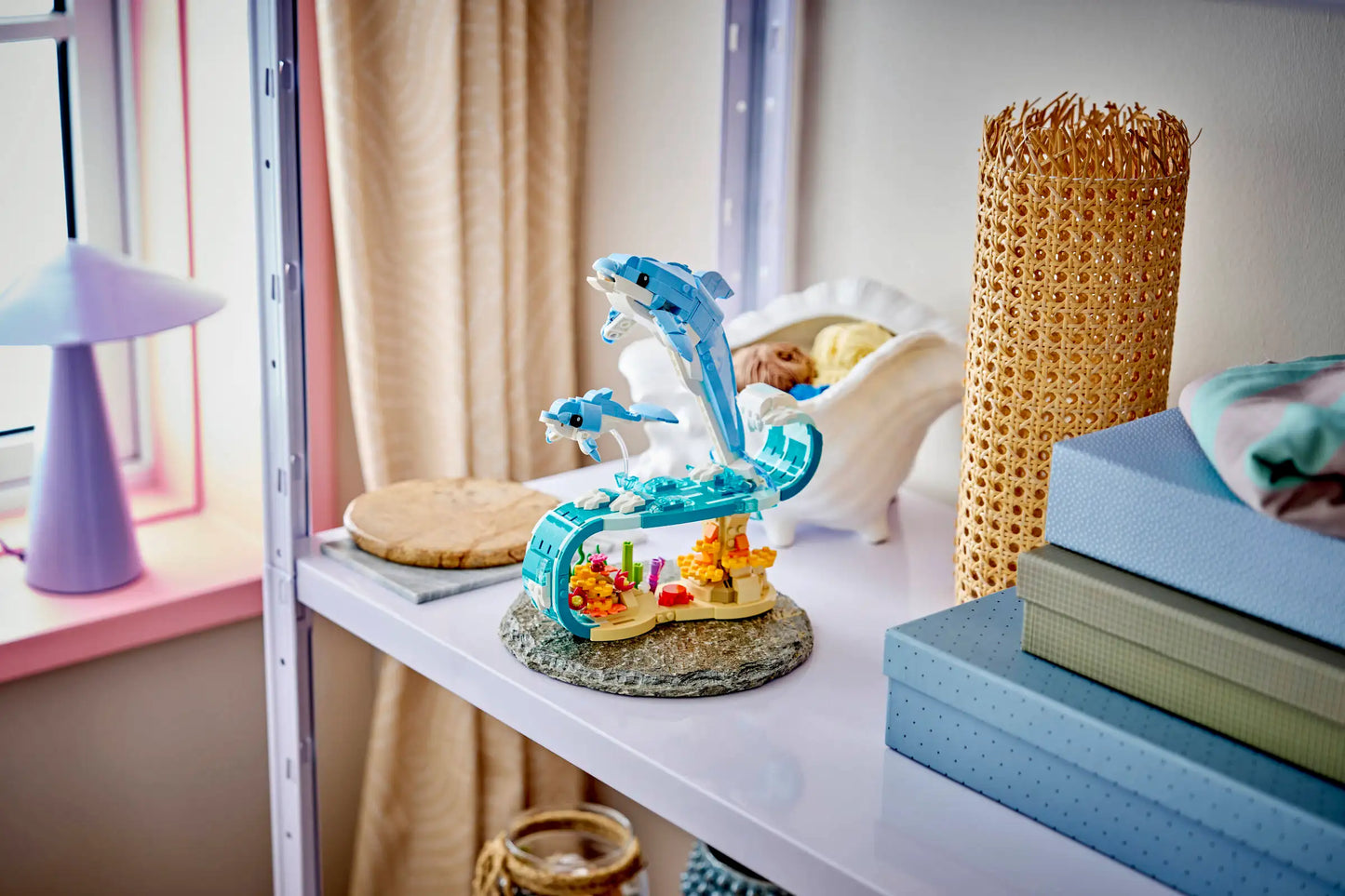 Creator: Sea Animals - Beautiful Dolphins Building Set