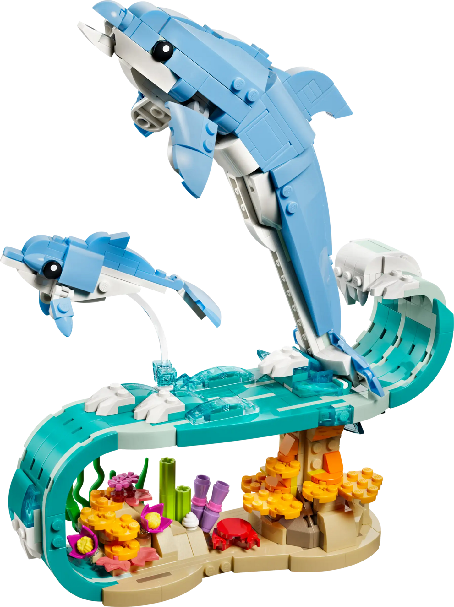 Creator: Sea Animals - Beautiful Dolphins Building Set