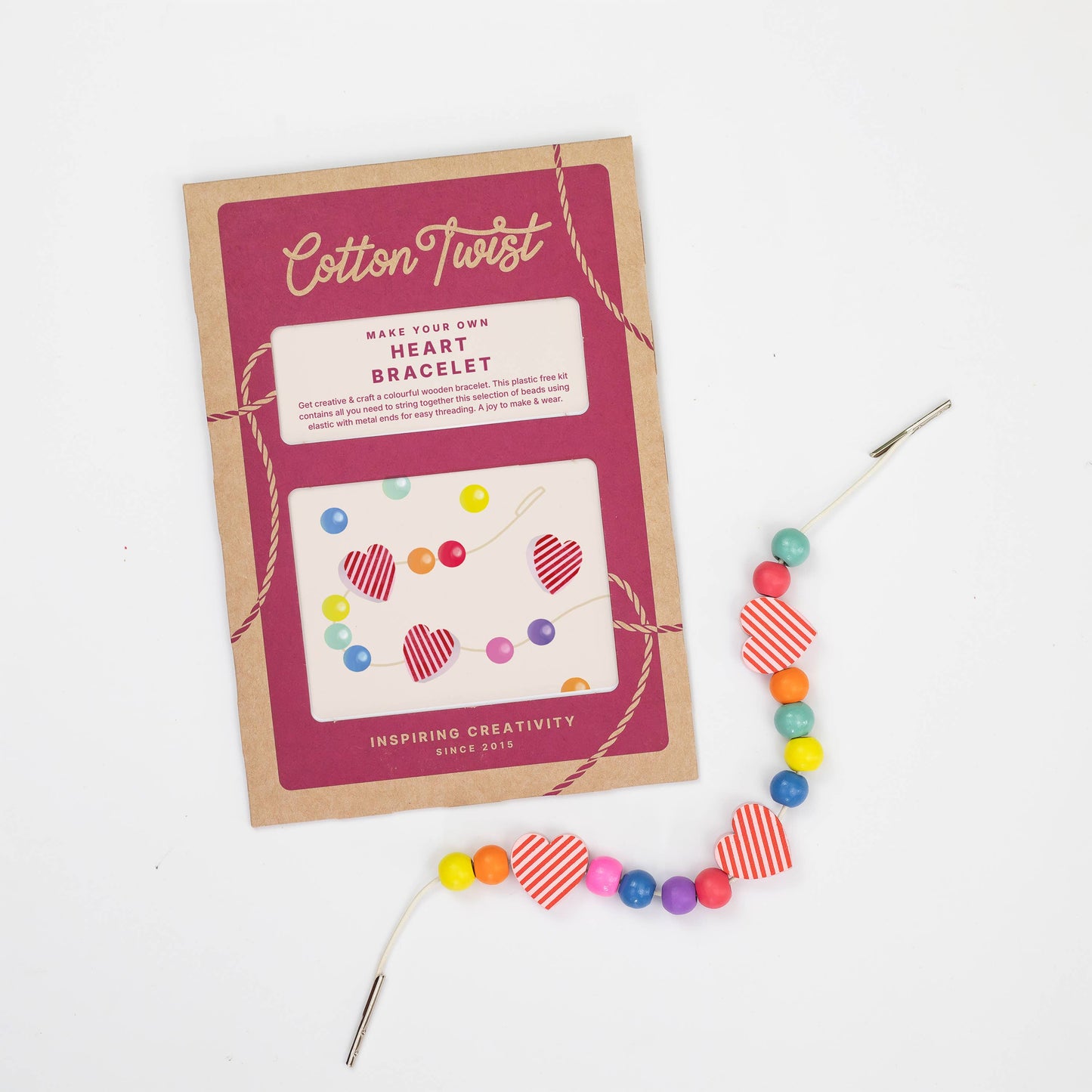 Make Your Own Heart Bracelet