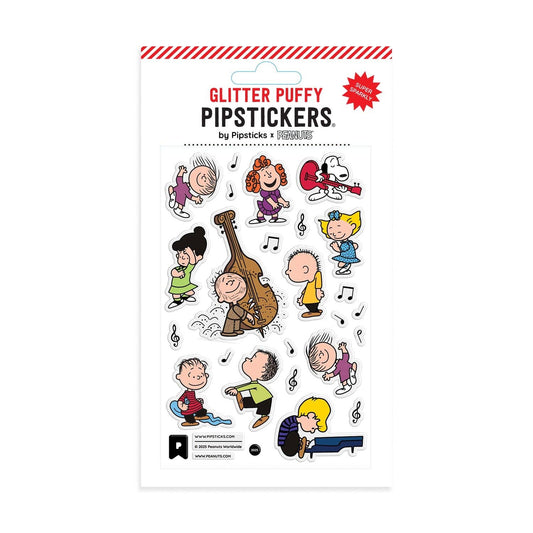 Peanuts Jam Sesh Puffy Stickers