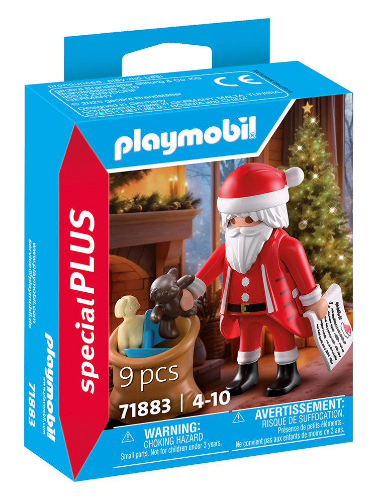 Santa with Wishlist Figure
