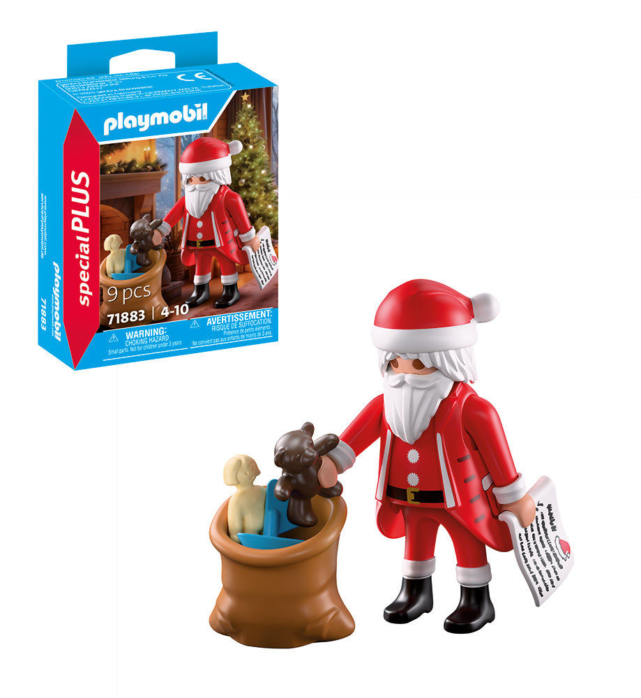 Santa with Wishlist Figure