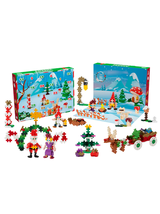 Plus Plus Advent Calendar - Santa's World