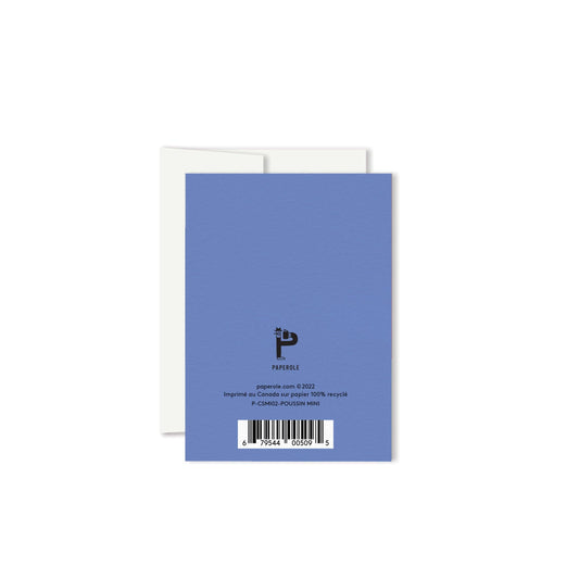 Chick Miniature Greeting Card