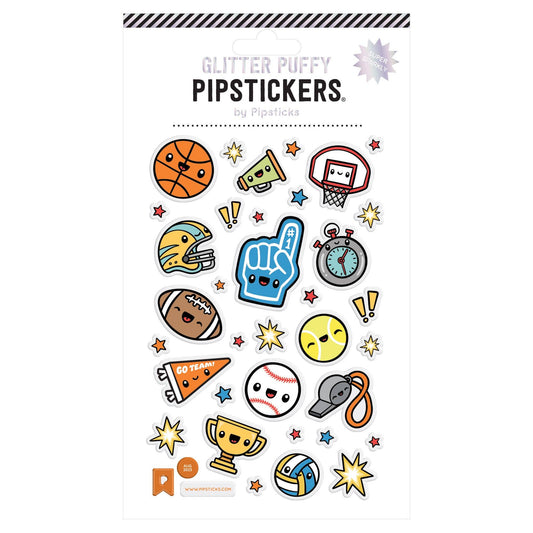Puffy Good Sports Stickers
