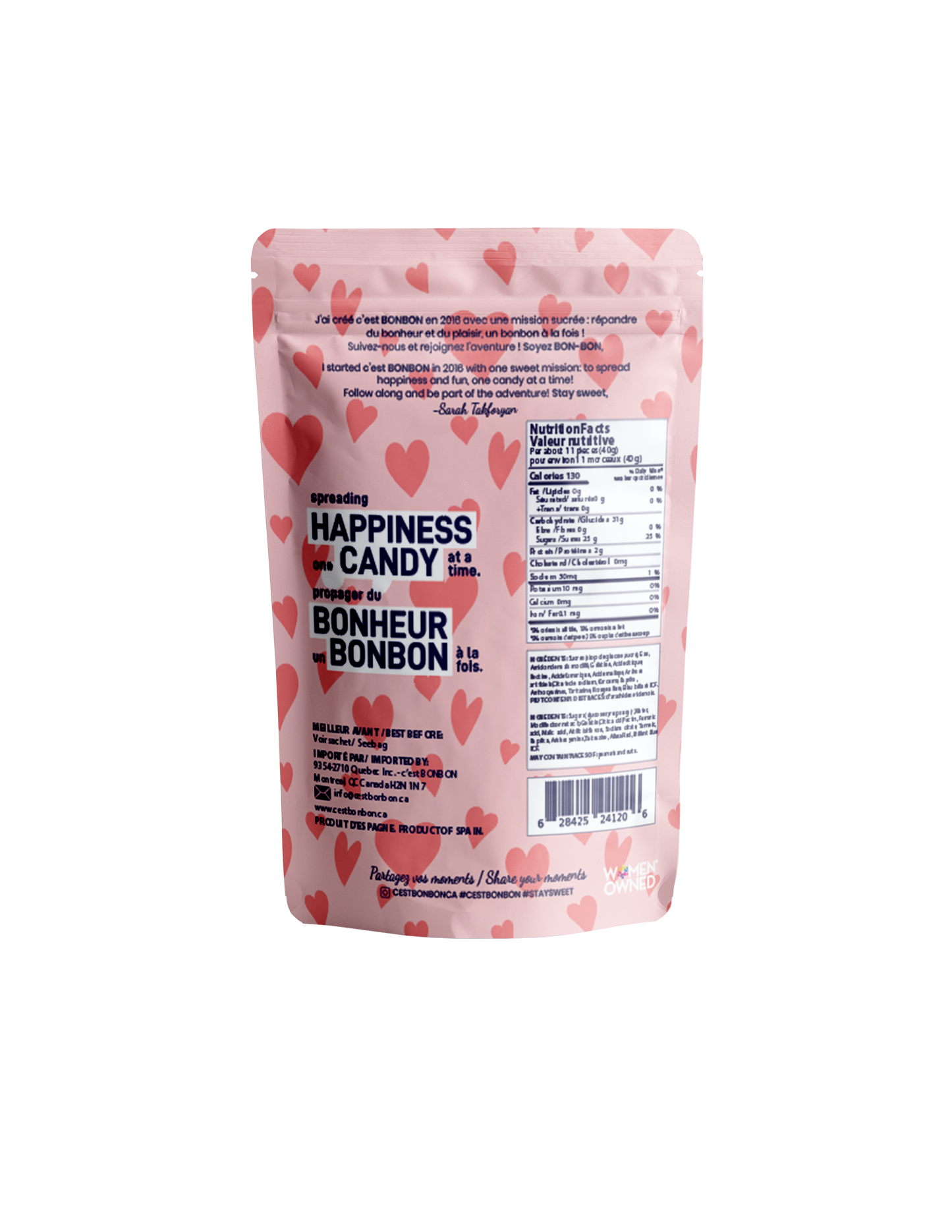 Sweet Hearts Valentine's Day Gummy Candies