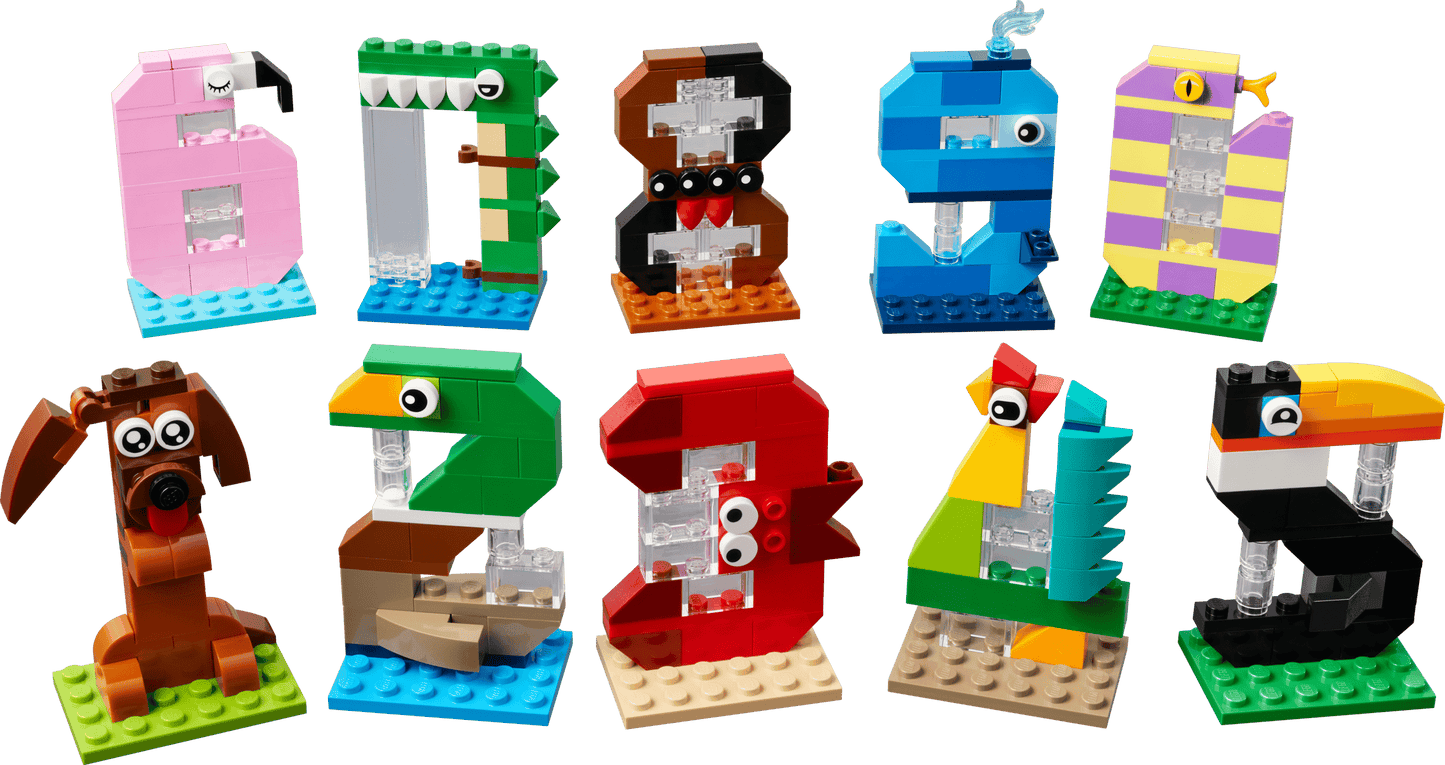 Classic: Birthday Numbers Building Set