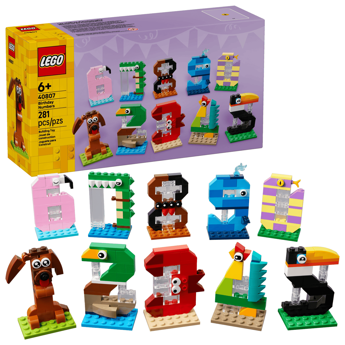 Classic: Birthday Numbers Building Set