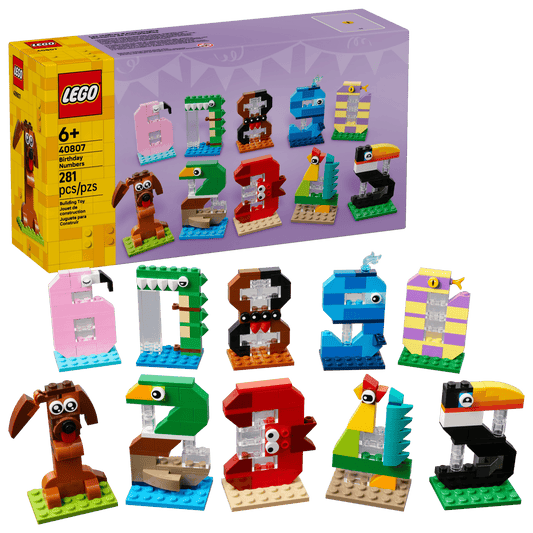 Classic: Birthday Numbers Building Set
