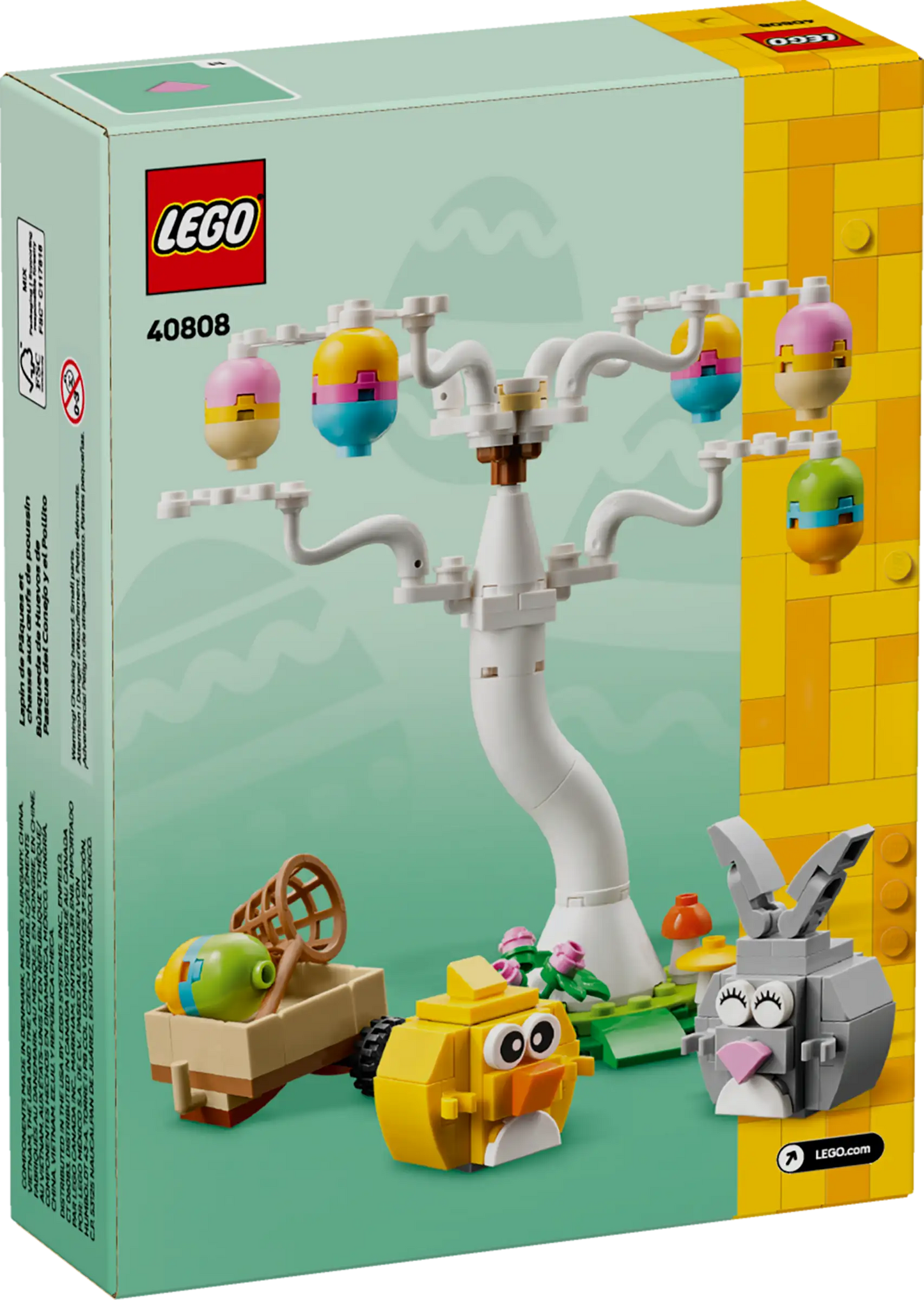 Easter Bunny & Chick Egg Hunt Building Set