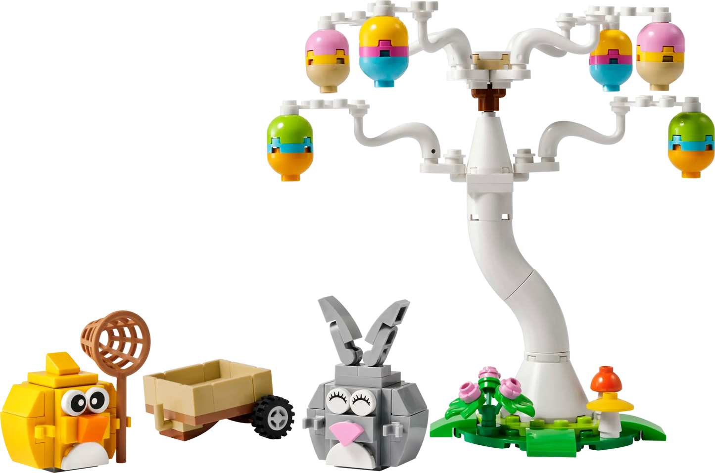 Easter Bunny & Chick Egg Hunt Building Set