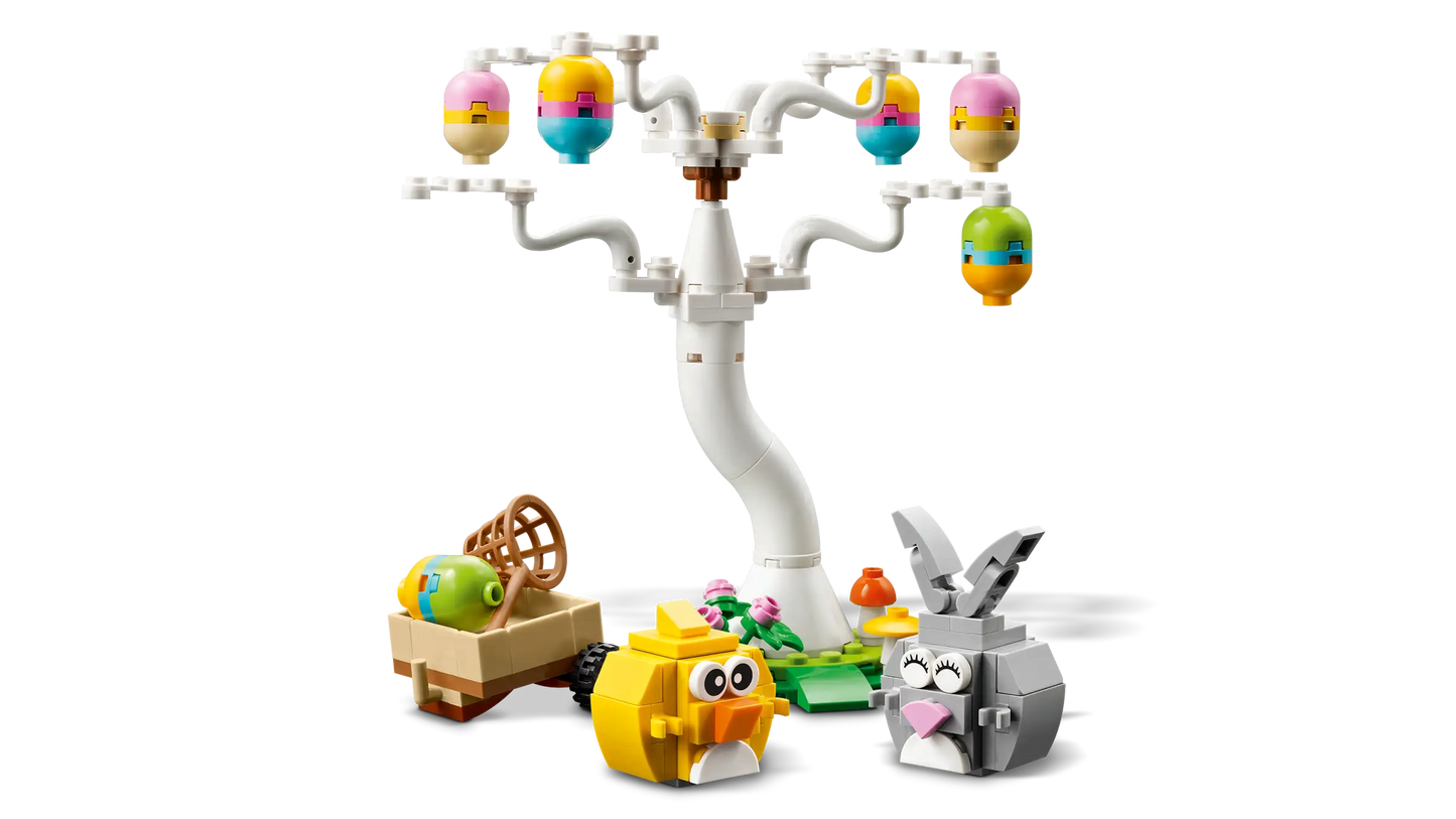 Easter Bunny & Chick Egg Hunt Building Set