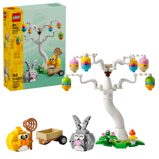 Easter Bunny & Chick Egg Hunt Building Set