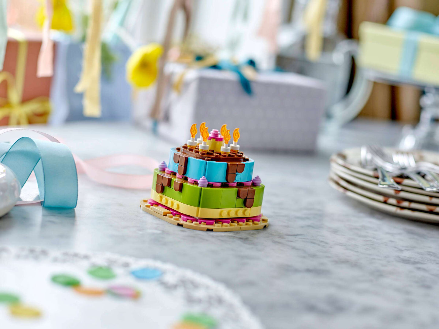 Classic: Birthday Party Cake Building Set