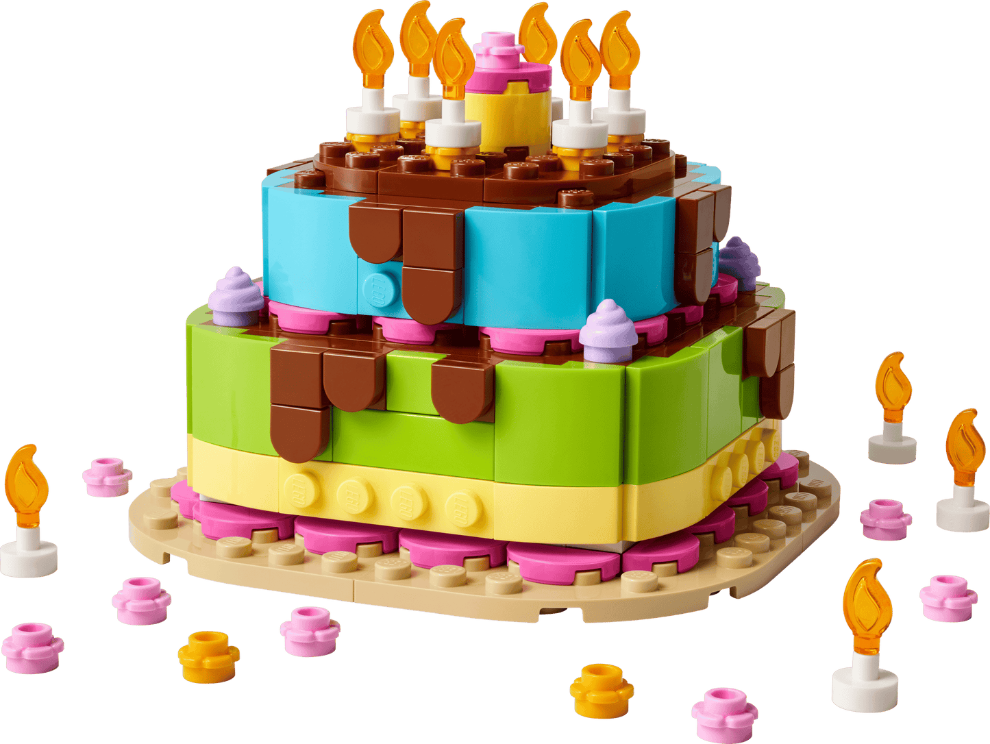 Classic: Birthday Party Cake Building Set