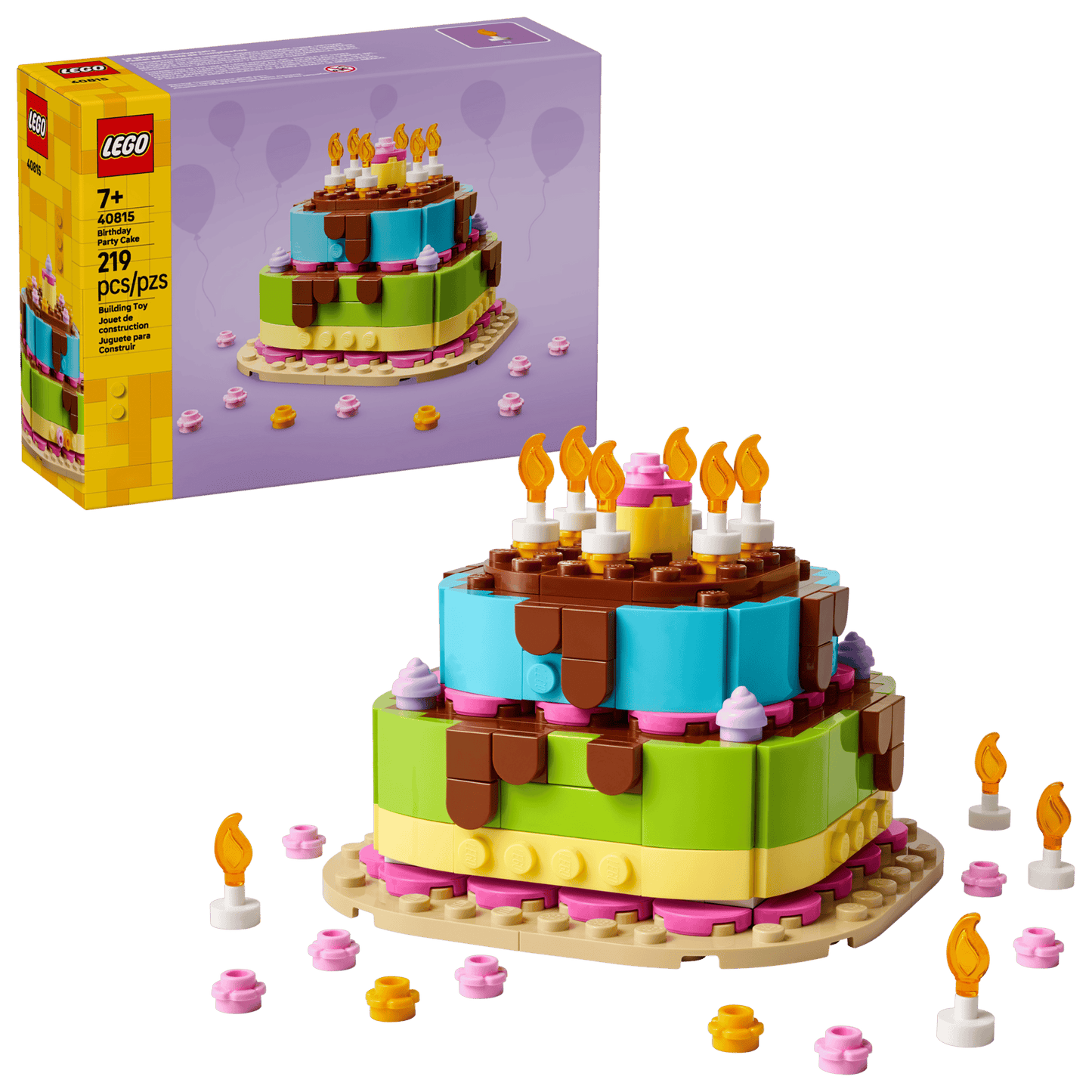Classic: Birthday Party Cake Building Set