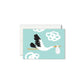 Cigogne Miniature Greeting Card