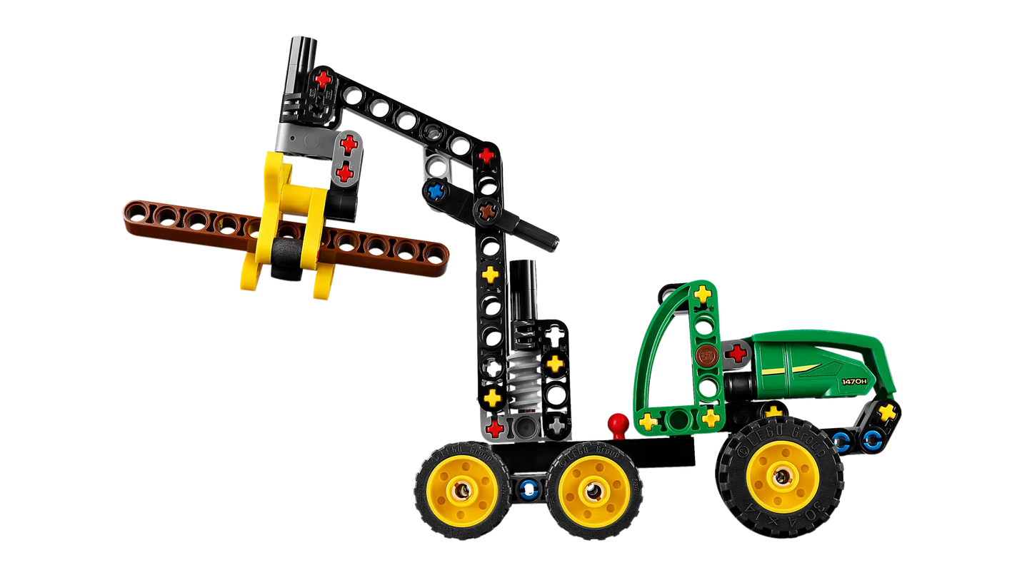 Technic: John Deere 1470H Wheeled Harvester Building Set