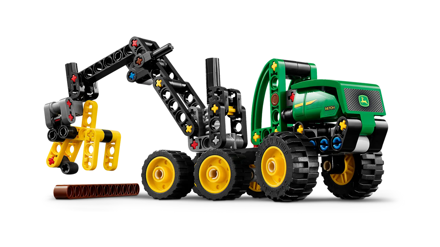 Technic: John Deere 1470H Wheeled Harvester Building Set