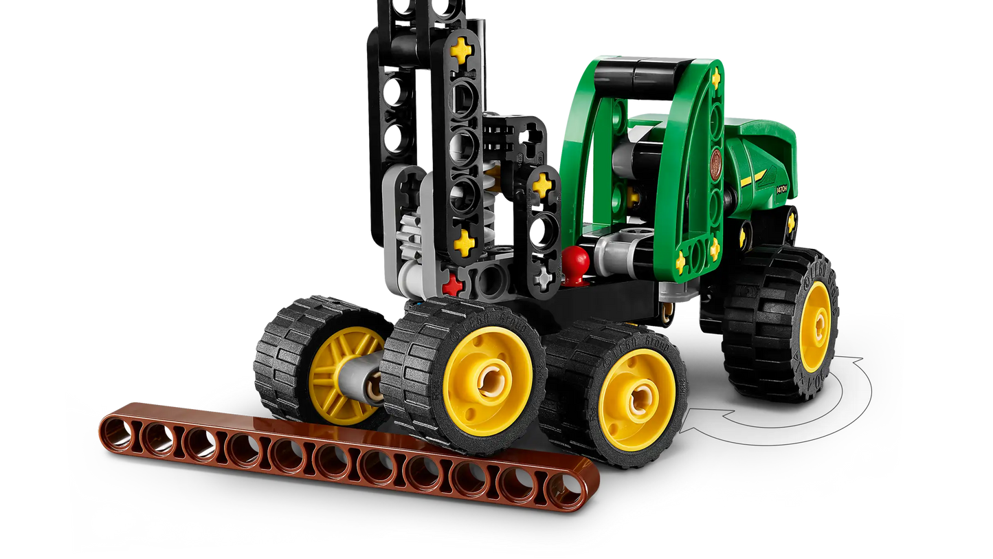 Technic: John Deere 1470H Wheeled Harvester Building Set