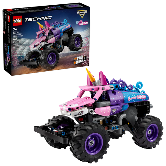 Technic: Monster Jam™ Sparkle Smash™ Pull-Back Building Set