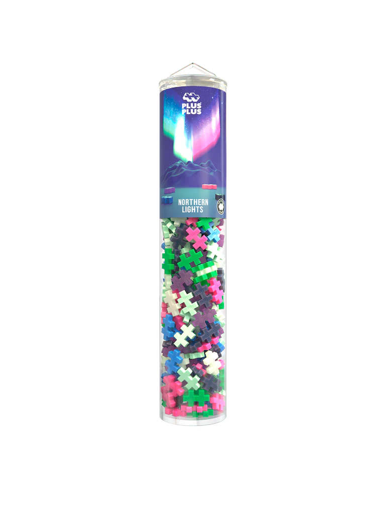 Plus Plus Northern Lights Mix 240 Piece Tube