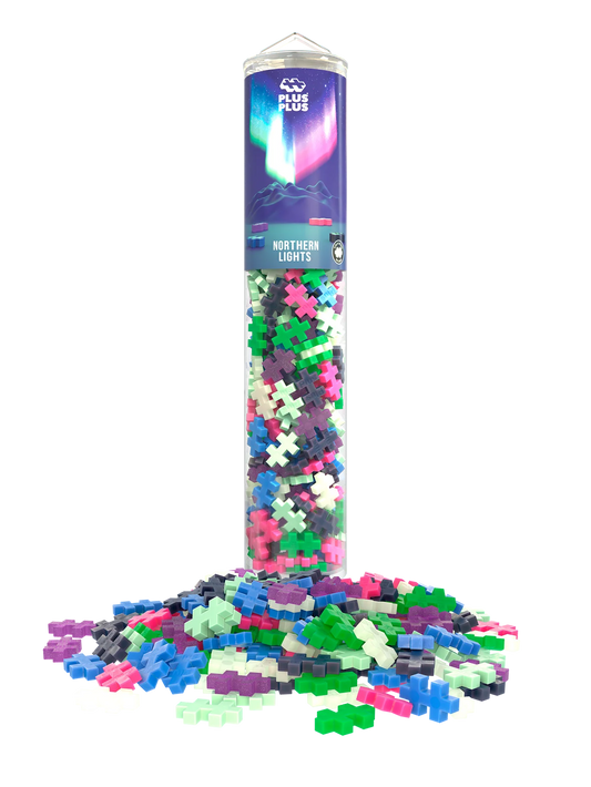 Plus Plus Northern Lights Mix 240 Piece Tube