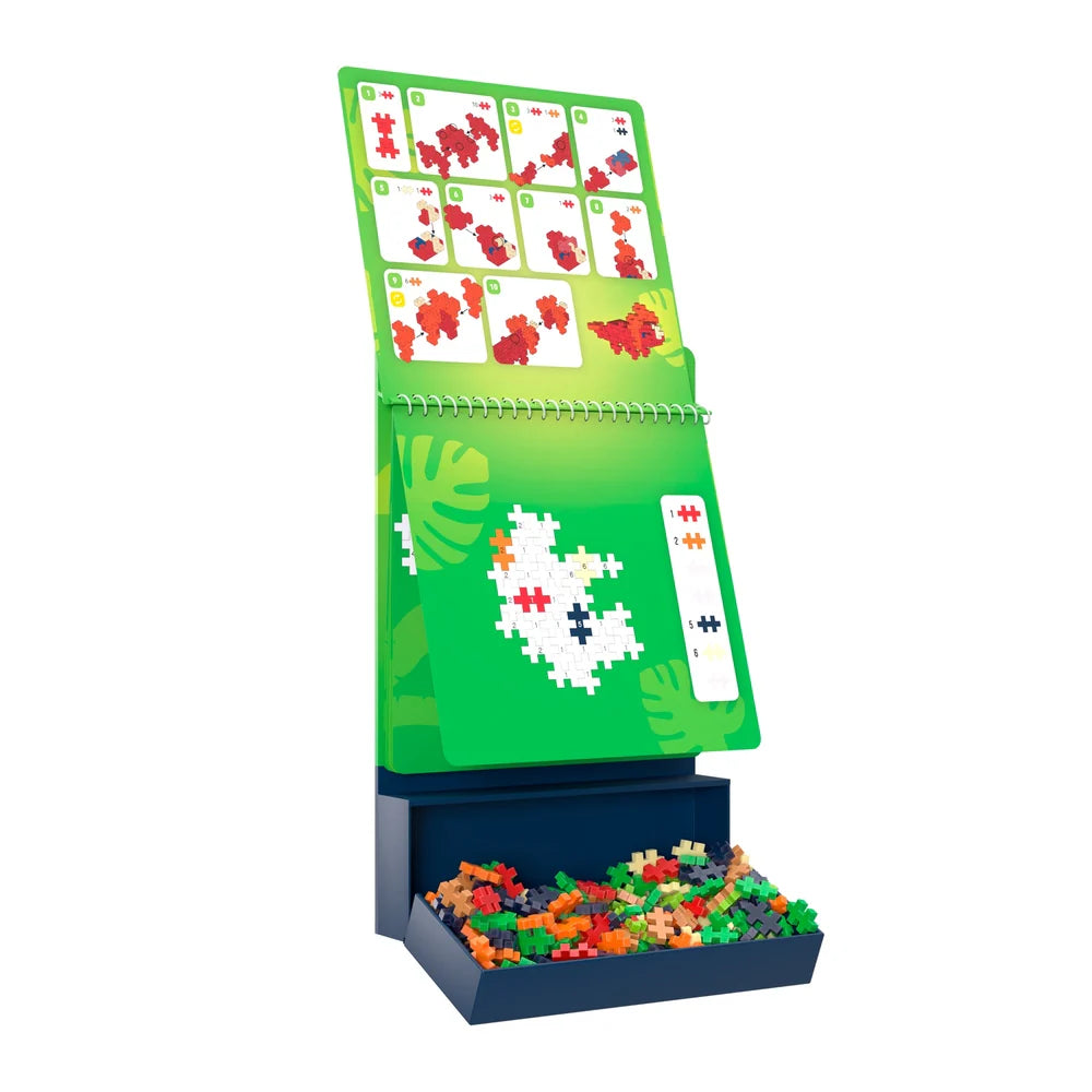 Plus Plus Puzzle by Number - Dinosaurs