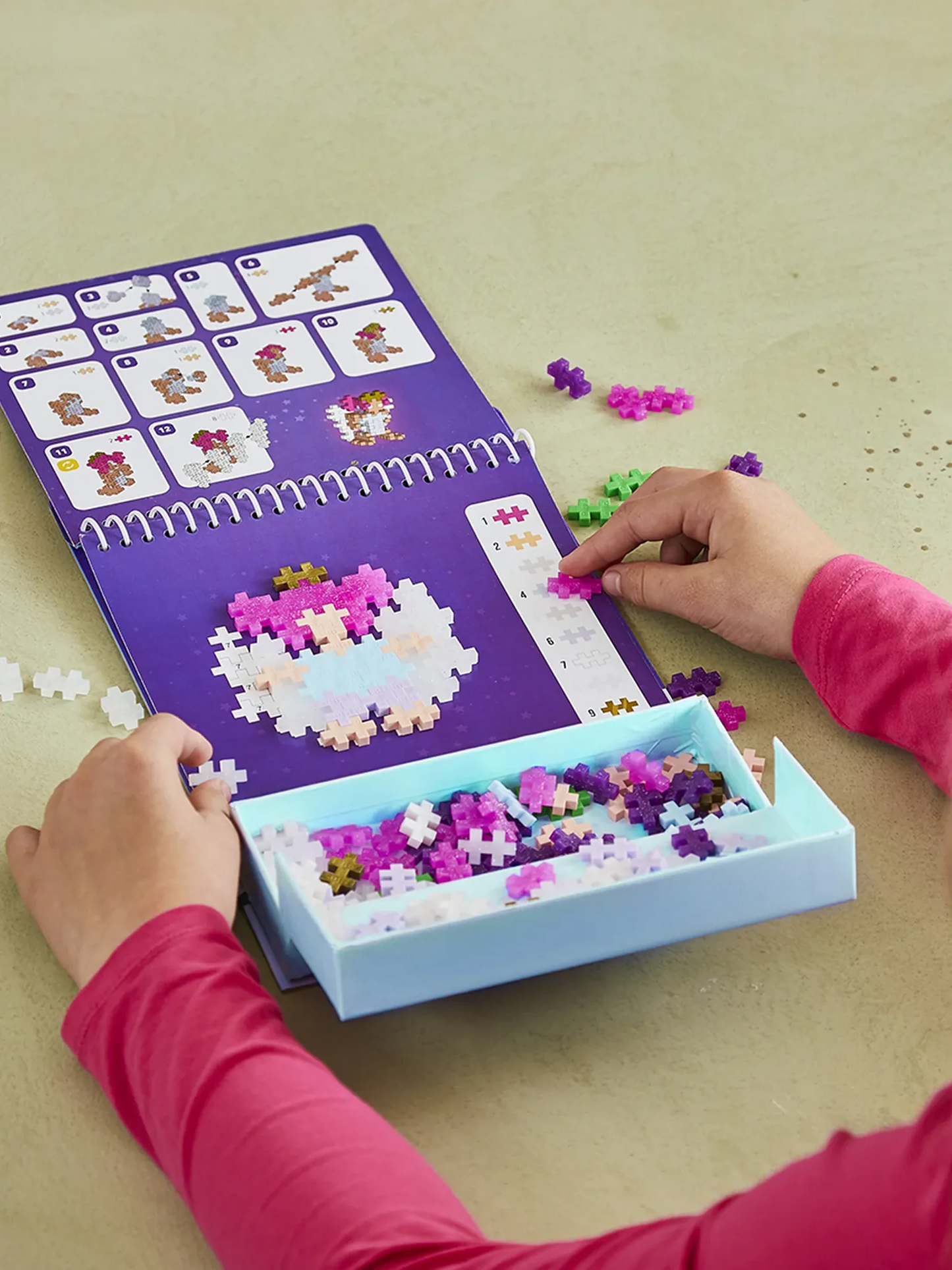 Plus Plus Puzzle by Number - Enchanted Forest