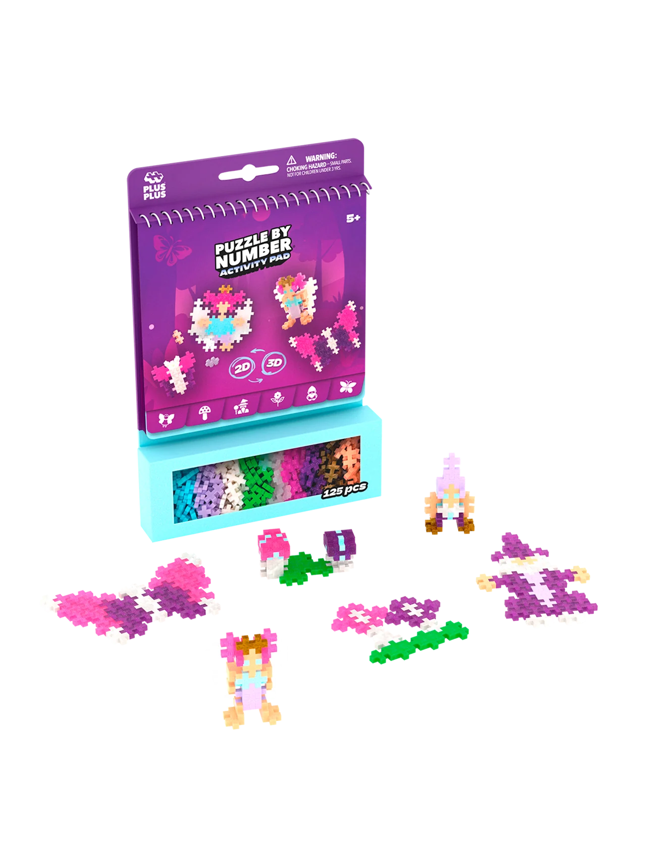Plus Plus Puzzle by Number - Enchanted Forest