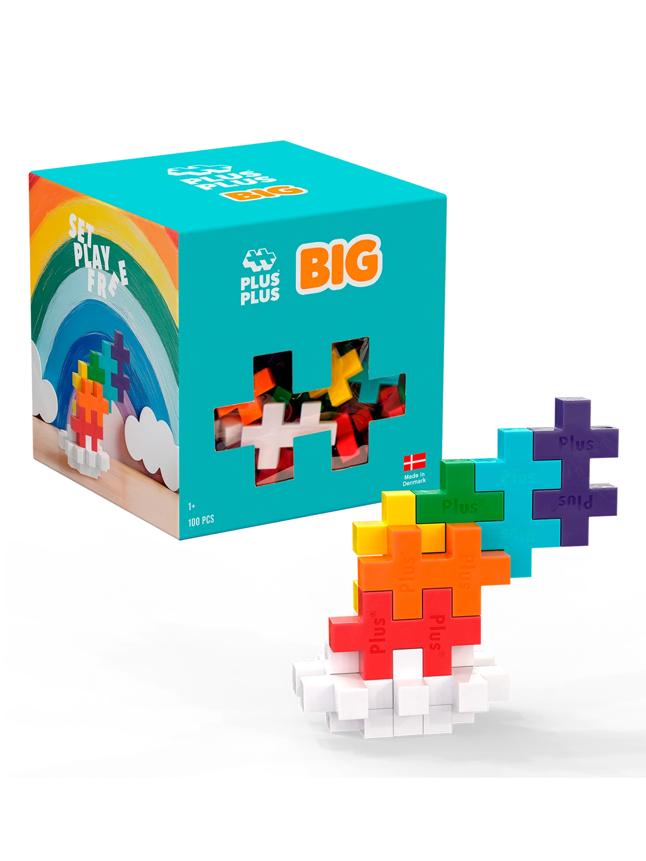 Plus Plus BIG 100 Piece Colour Mix Box