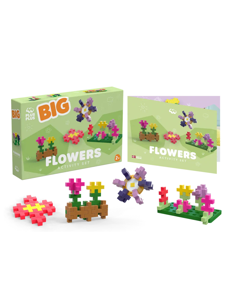 Plus Plus BIG 40 Piece Activity Set: Flowers