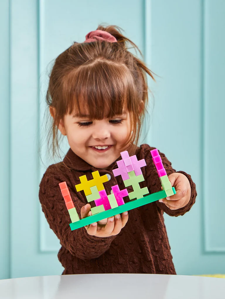 Plus Plus BIG 40 Piece Activity Set: Flowers