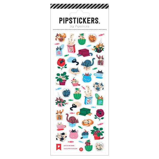 Cat-ch Me Inside Stickers