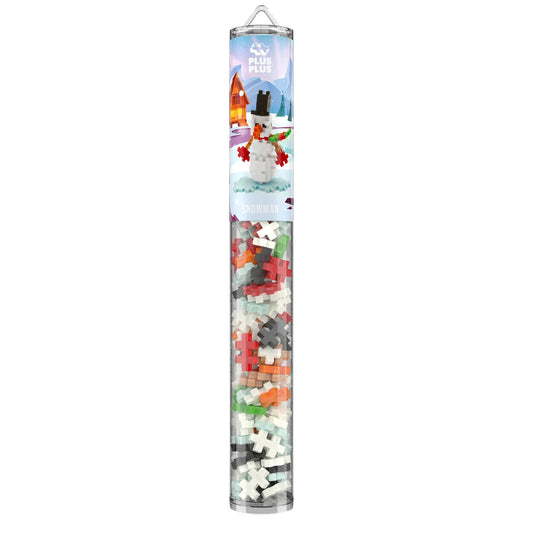 Plus Plus 100 Piece Maker Tube - Snowman