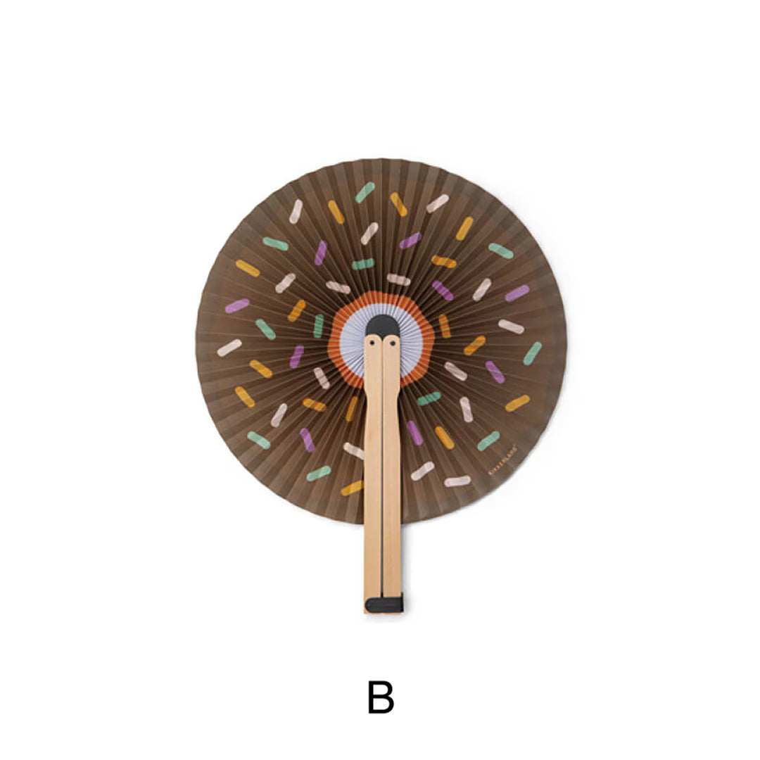 Food Paper Fan