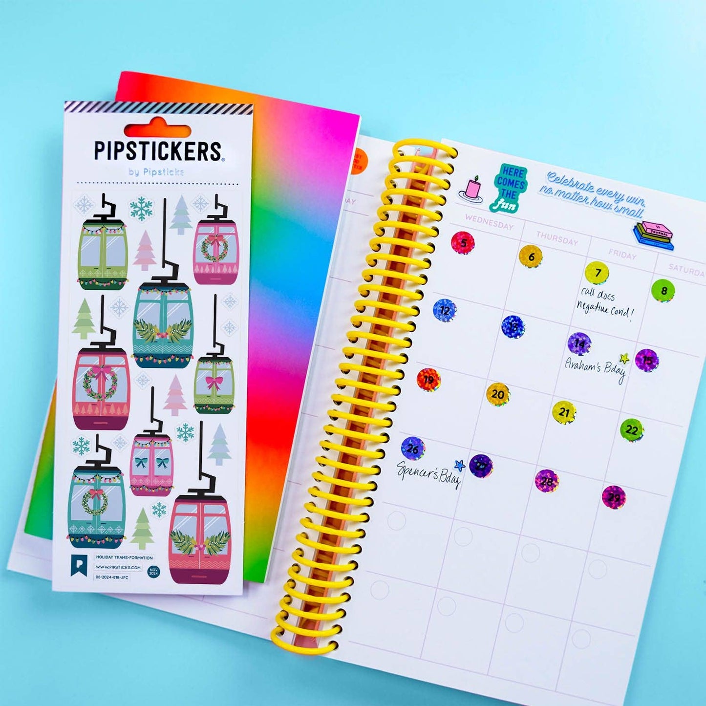 Holiday Trams-formation Stickers