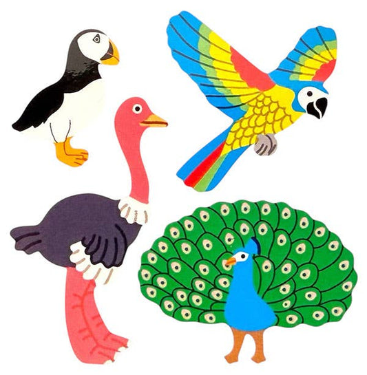 Glossy Bird Stickers