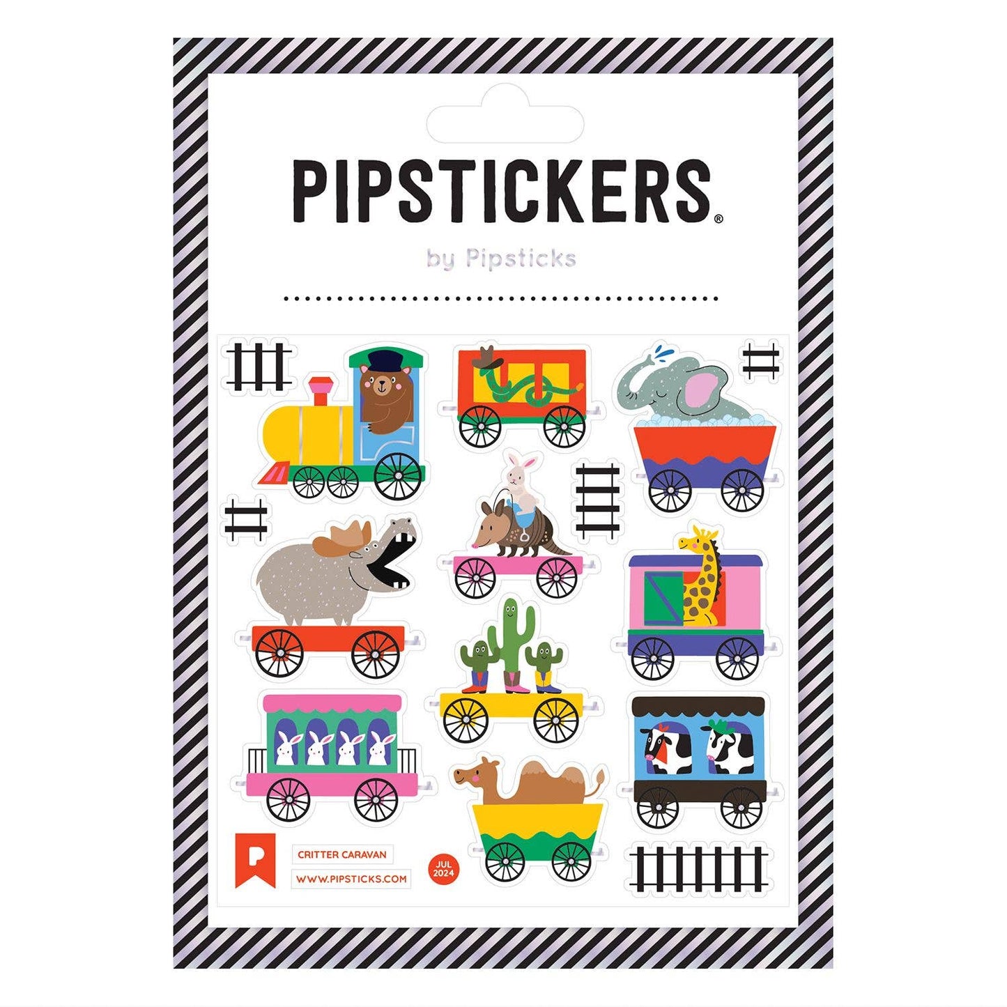 Critter Caravan Stickers