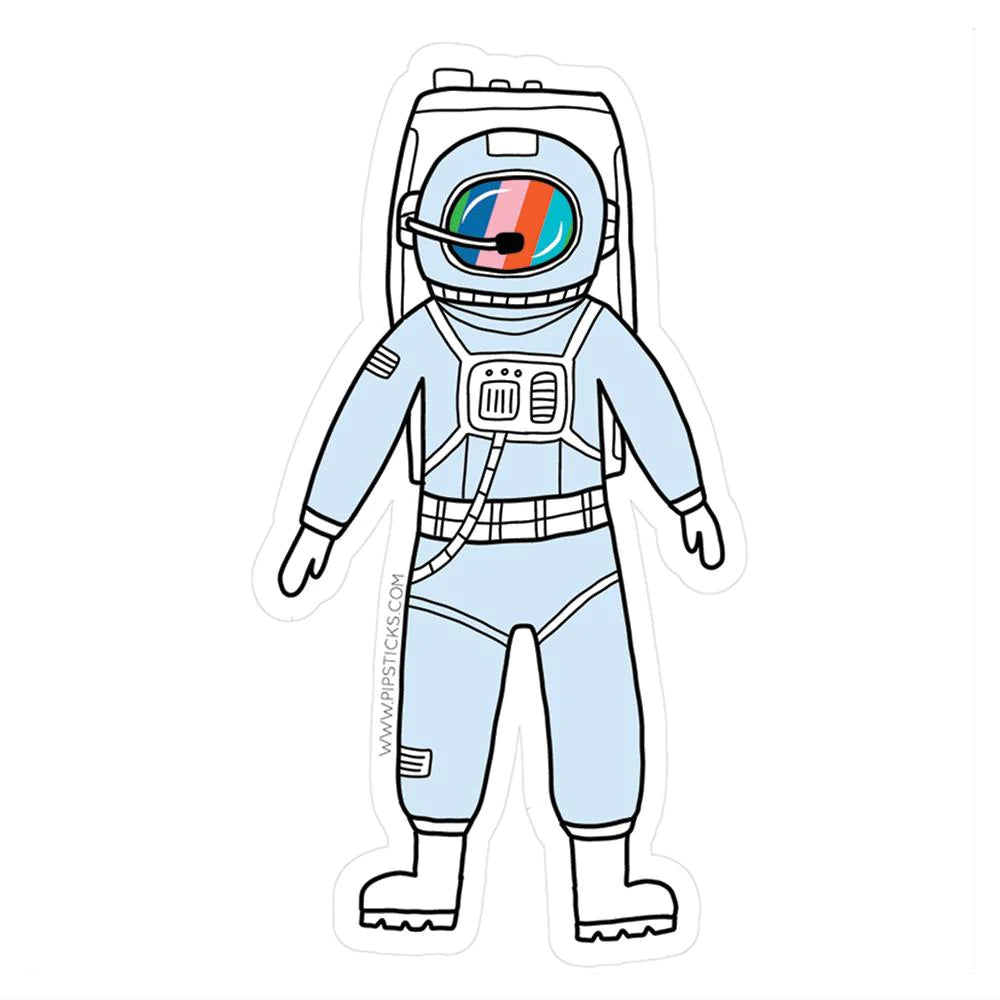 Astronaut Vinyl Sticker