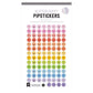 Puffy Emoji Rainbow Stickers