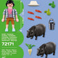 Country: Farmer with Potbellied Pig