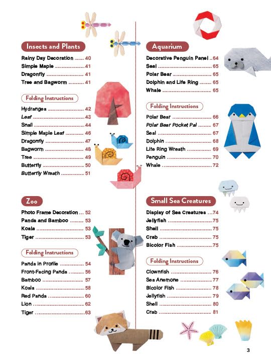 Kawaii Origami Animals