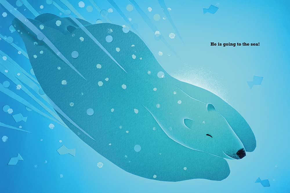 A Polar Bear in the Snow - Hardcover Picture Book