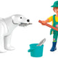 Animals & Friends: Polar Bear & Zookeeper