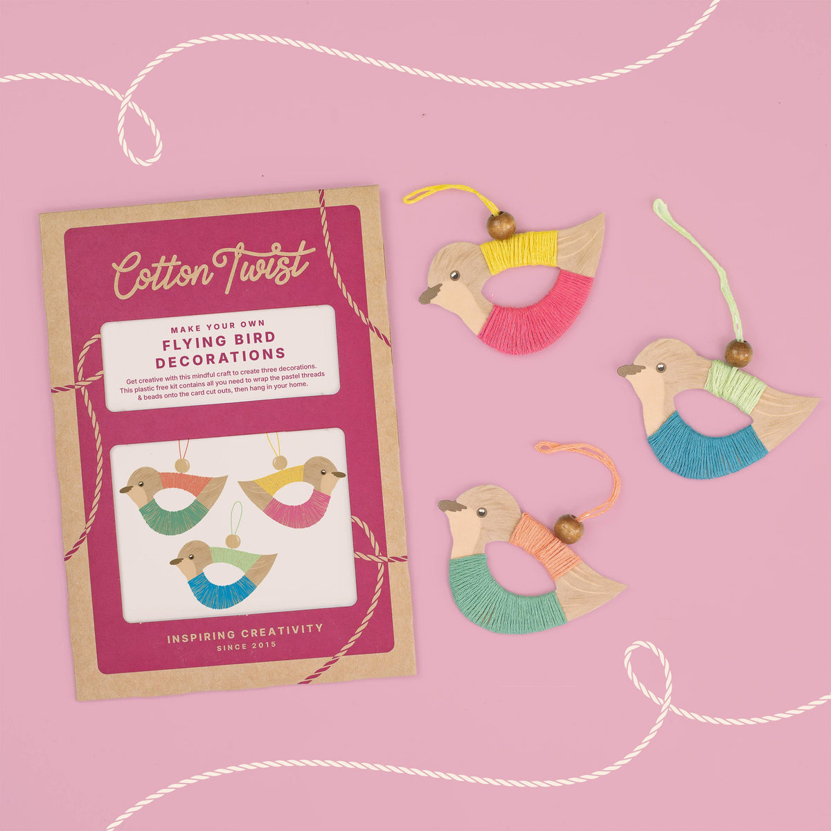 Make Your Own Flying Bird Decorations